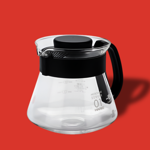 Заварник для пуровера Hario V60 XVD-60B прозорий 600 мл photo 1