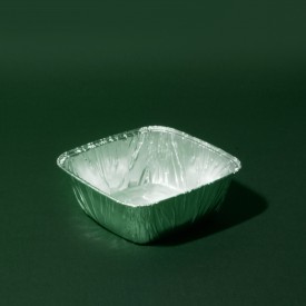 Контейнер алюминиевый 110G 325мл 110x110x40мм фото