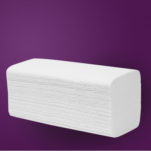 Полотенца бумажные Papero V двухслойные 210х220мм 150шт photo 1