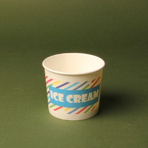 Креманка паперова 286мл кольорова Ice Cream photo 1