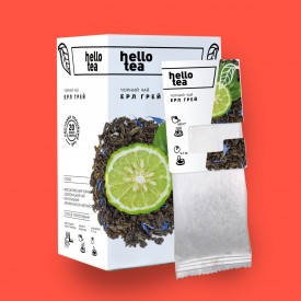 Чай Ерл Грей Hello Tea 20шт  фото