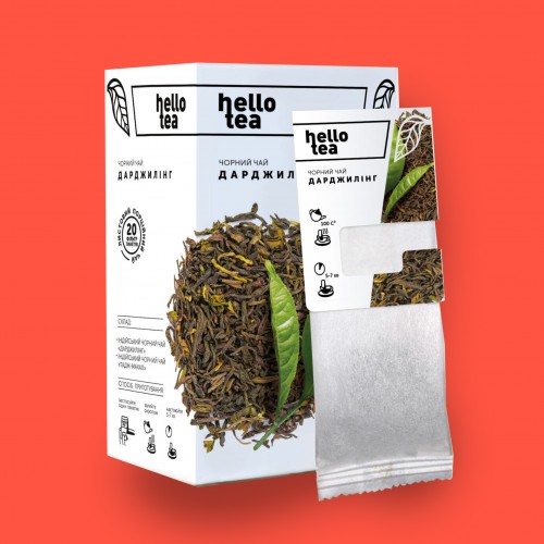Чай Дарджилінг Hello Tea 20шт photo 1