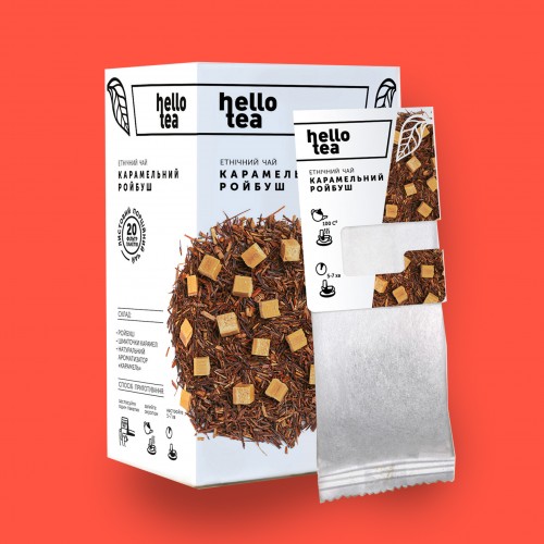 Чай Карамельный ройбуш Hello Tea 20шт photo 1