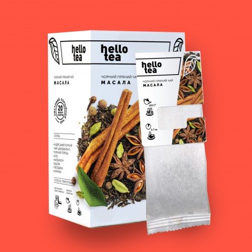 Чай Масала Hello Tea 20шт photo 1