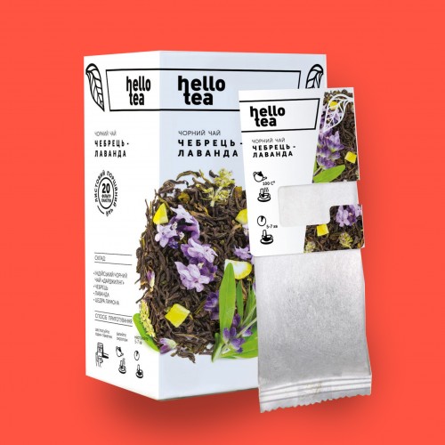 Чай Чебрец-лаванда Hello Tea 20шт photo 1