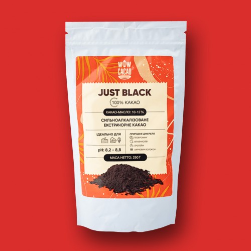 Какао Just Black 250г photo 1