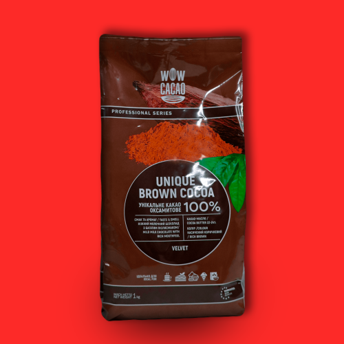 Какао унікальне UNIQUE BROWN (22-24% какао-масла) 1кг photo 1