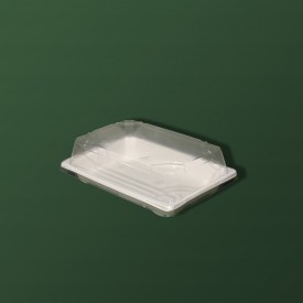 Упаковка для суши ECO с крышкой 165х115х48мм фото
