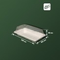 Упаковка для суши ECO с крышкой 160х90х48мм photo 3