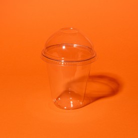Стакан купольний 360мл для Bubble Tea LF без кришки фото