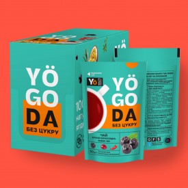 Чай аронія чорноплідна, кизил, чилі Yogoda 50г фото