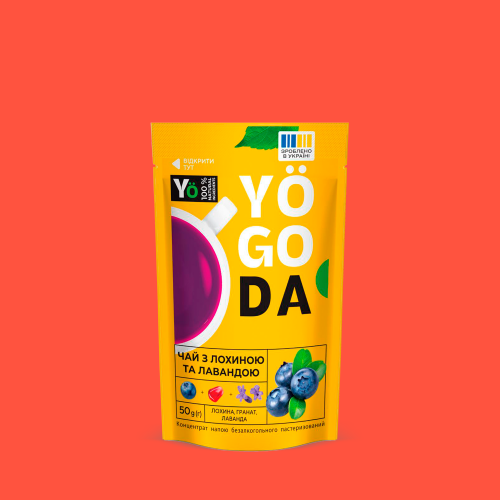 Чай Лохина-лаванда Yogoda 50г photo 1