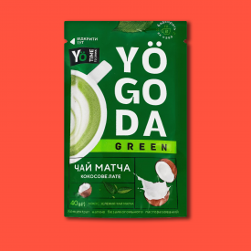 Чай Матча кокосовый латте Yogoda 40г фото