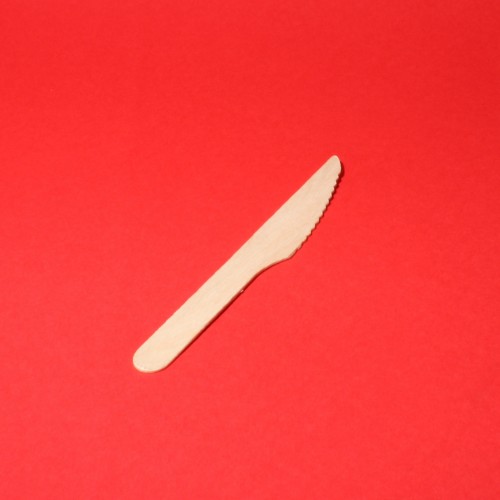 Нож деревянный 16см фото
