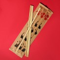 Палочки для суши круглые светлые в крафт упаковке LF photo 2
