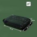Упаковка для суши Leaf Shape высокая 211х181х48мм photo 3