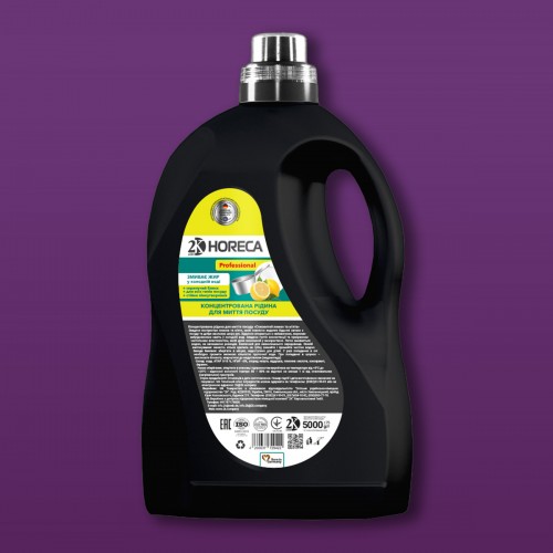 Средство для мойки посуды Сочный лимон и мята PROFESSIONAL HORECA 5000г photo 1
