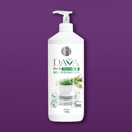 Екологическое средство для мойки посуды DAVA BALANCE 1000г photo 1
