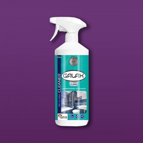 Средство для мытья ванной комнаты и сантехники GALAX das PowerClean 500г photo 1