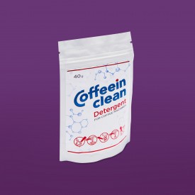 Средство для удаления кофейный масел Coffeein clean DETERGENT порошок 40 гр  фото