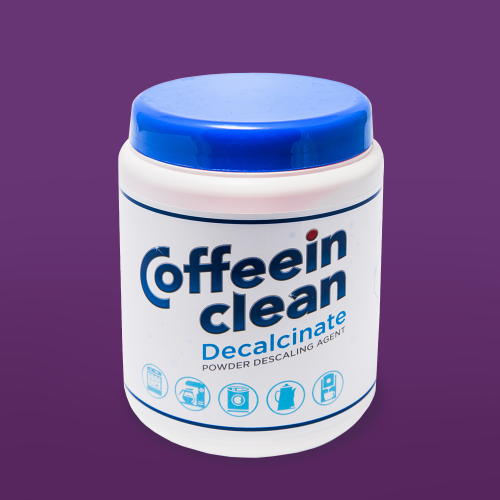 Засіб для зняття кальцію Coffeein clean DEKALCINATE порошок 900 гр photo 1