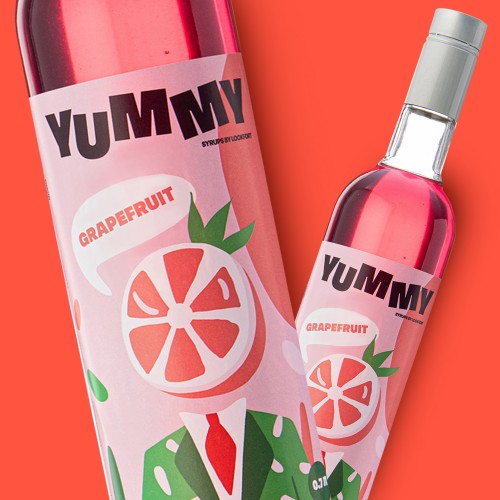 Сироп Грейпфрут YUMMY  700 мл photo 1