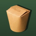 Паста бокс крафтовый 750мл 100x93x96мм photo 2