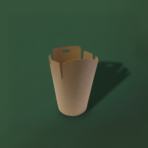 Паста бокс крафтовый 500мл 90x90x85мм ) photo 1