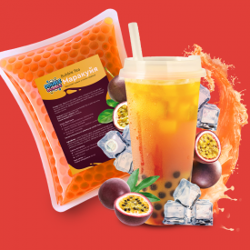 Кульки для Bubble Tea маракуйя 1000г LFCW фото