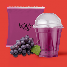 Кульки для Bubble Tea виноград 1000г LFCW фото