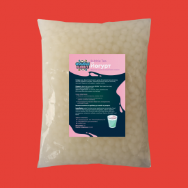 Кульки Double bubble для Bubble Tea йогурт 1000г LFCW фото
