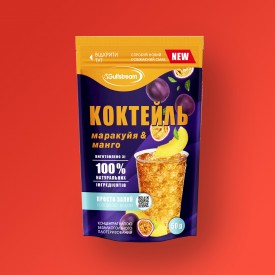 Премикс для лимонада Коктейль маракуйя-манго GFS 50г  фото