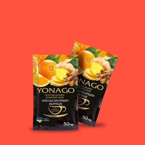 Концентрат Апельсин-имбирь-корица 50 г YONAGO photo 1