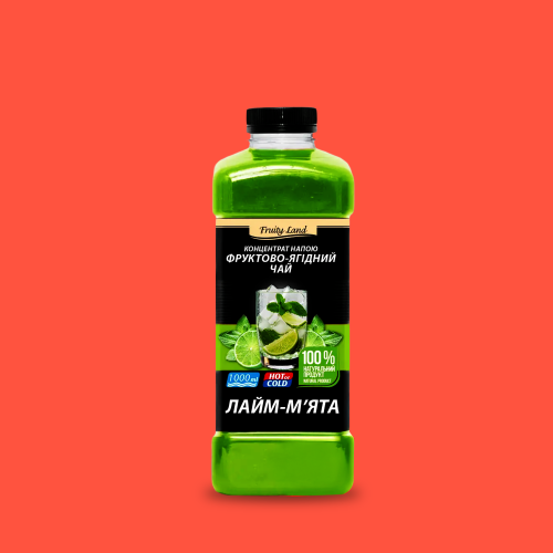 Концентрат Лайм-мята FRUITYLAND 1000г photo 1