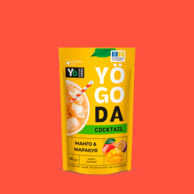 Концентрат Коктейль маракуйя-манго Yogoda 50г  фото